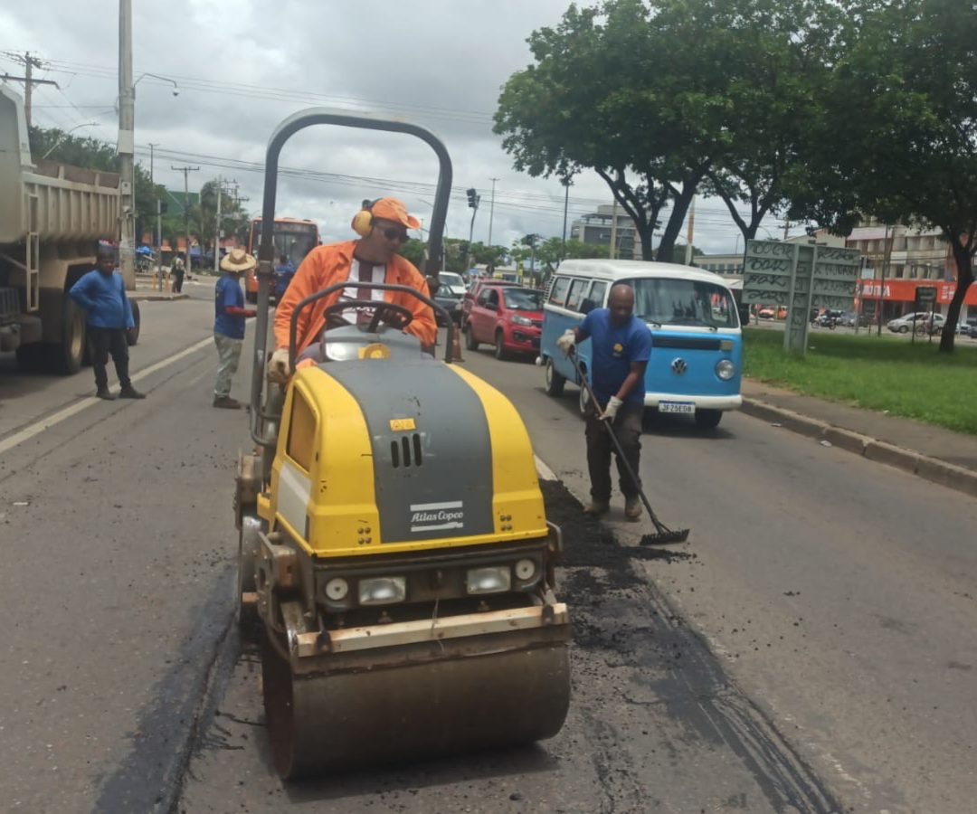 Ceilândia intensifica limpeza e manutenção de vias em parceria com GDF