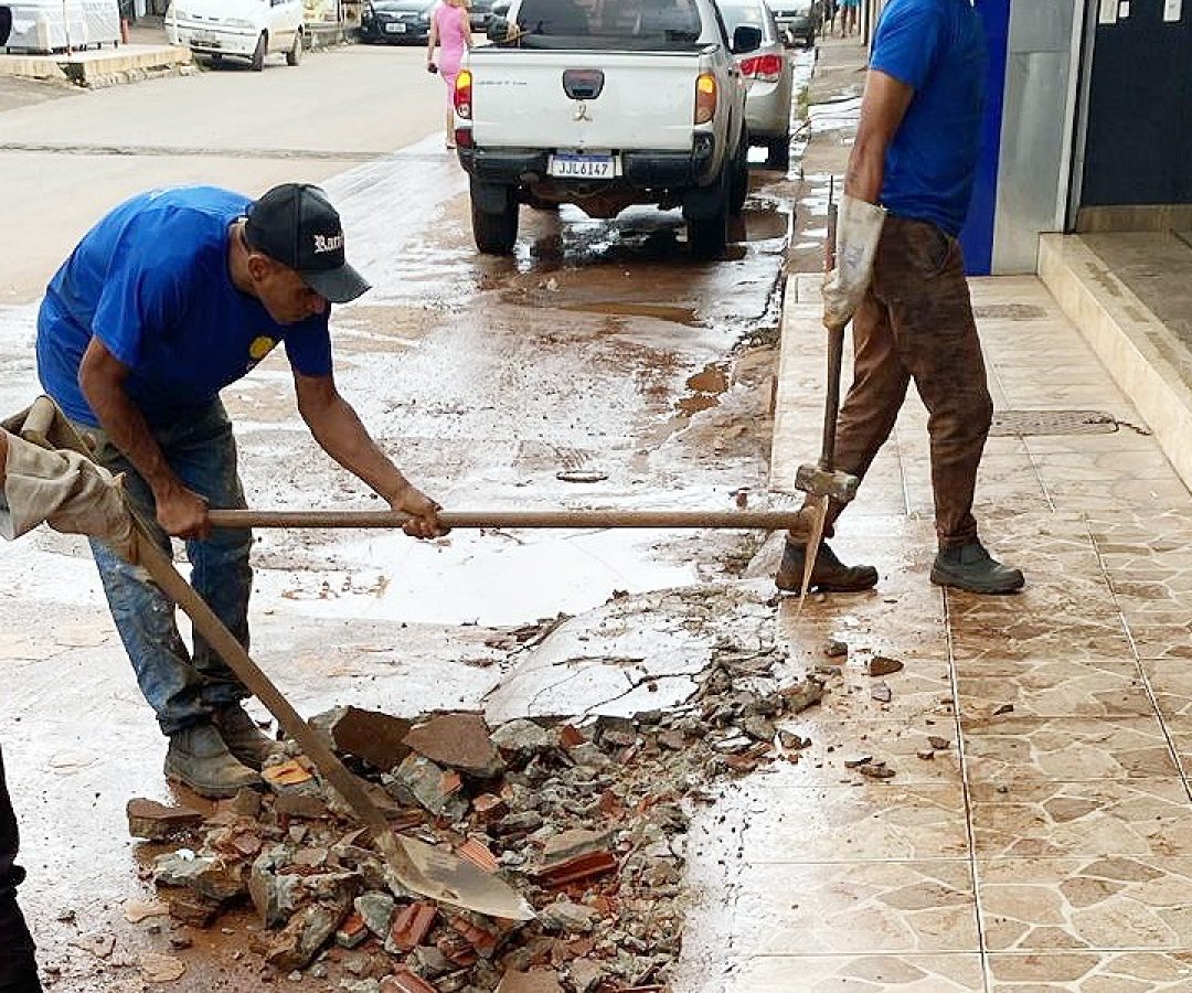 Ceilândia lança força-tarefa emergencial após chuvas intensas