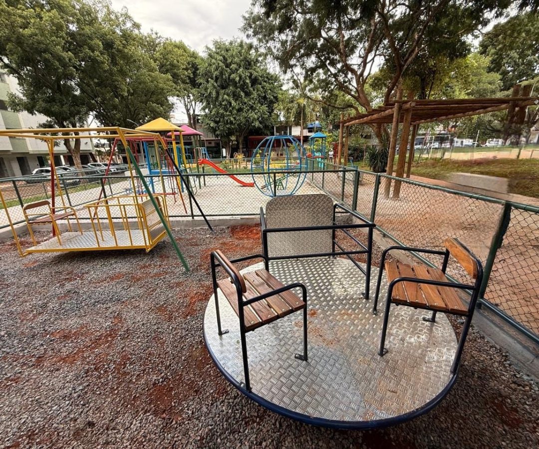 GDF inaugura parquinho acessível na 716 Norte para inclusão infantil