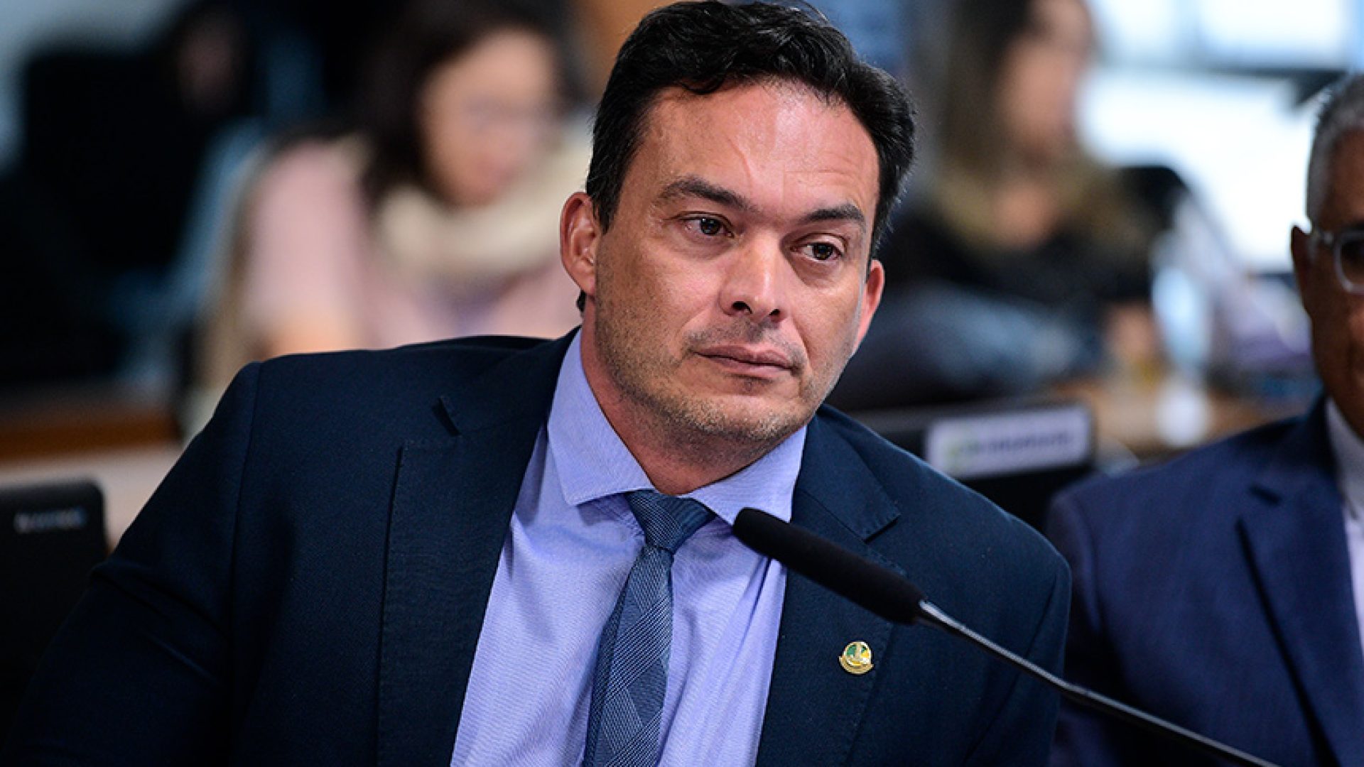 Em pronunciamento, à bancada, relator do PL 4.436/2020, senador Styvenson Valentim (Podemos-RN).