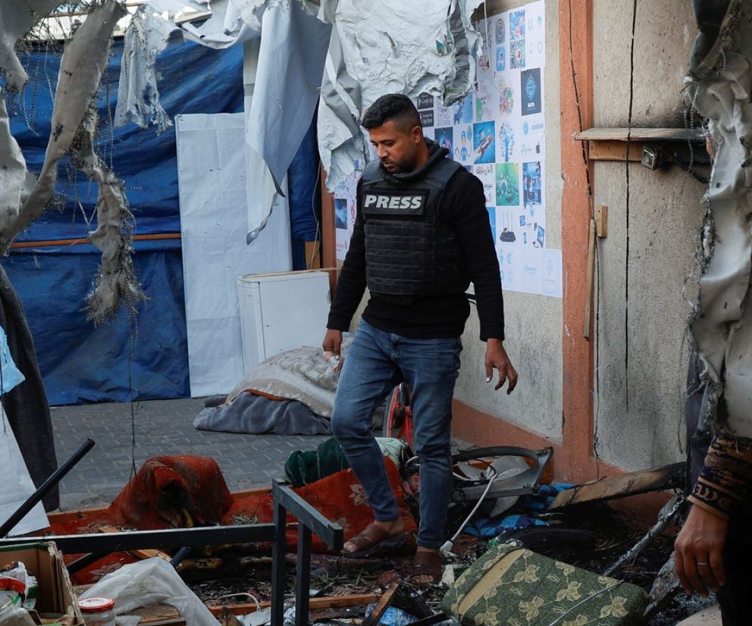 Em 2025, 129 jornalistas foram assassinados; mais de 80 por Israel