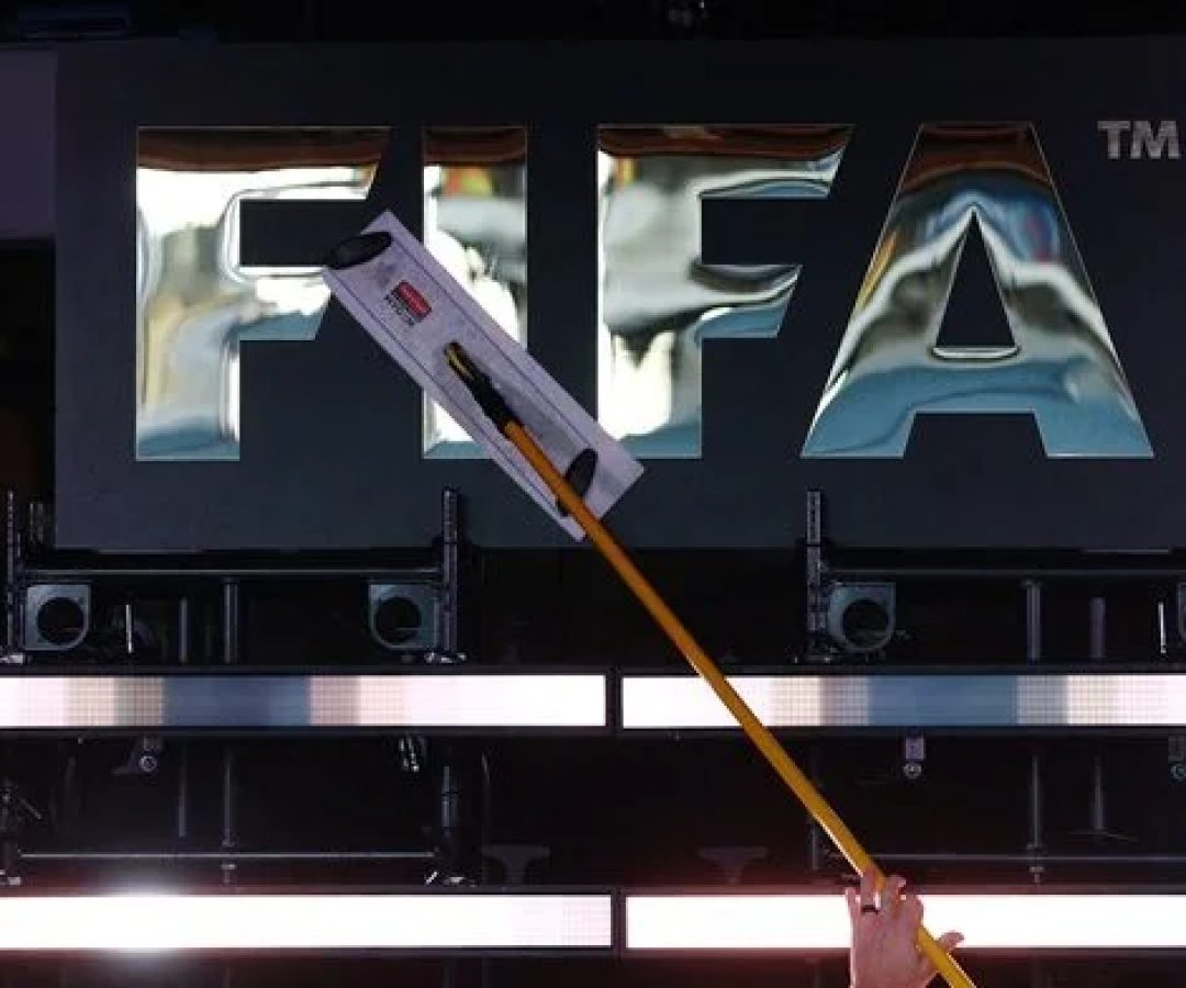 Logo da Fifa na Copa do Mundo de Clubes