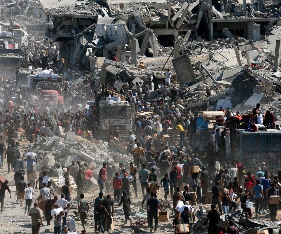 ONU diz que 560 toneladas de alimentos entram por dia em Gaza