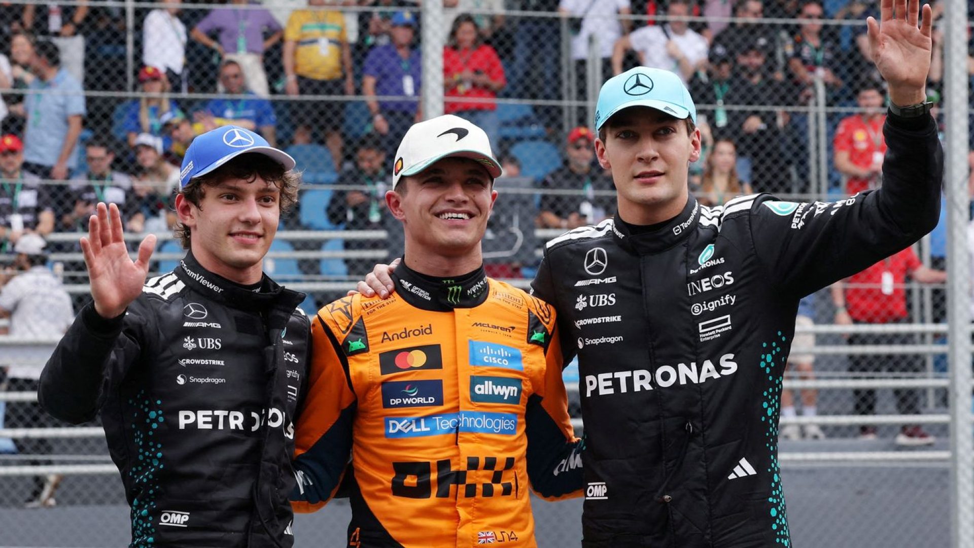 GP de Interlagos: Lando Norris larga na pole position no domingo