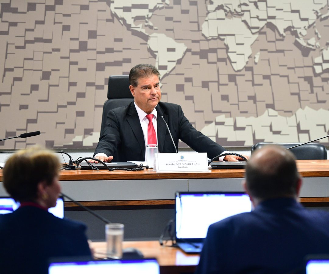 Senador Nelsinho Trad (PSD-MS) é eleito presidente da Comissão de Relações Exteriores e Defesa Nacional (CRE).