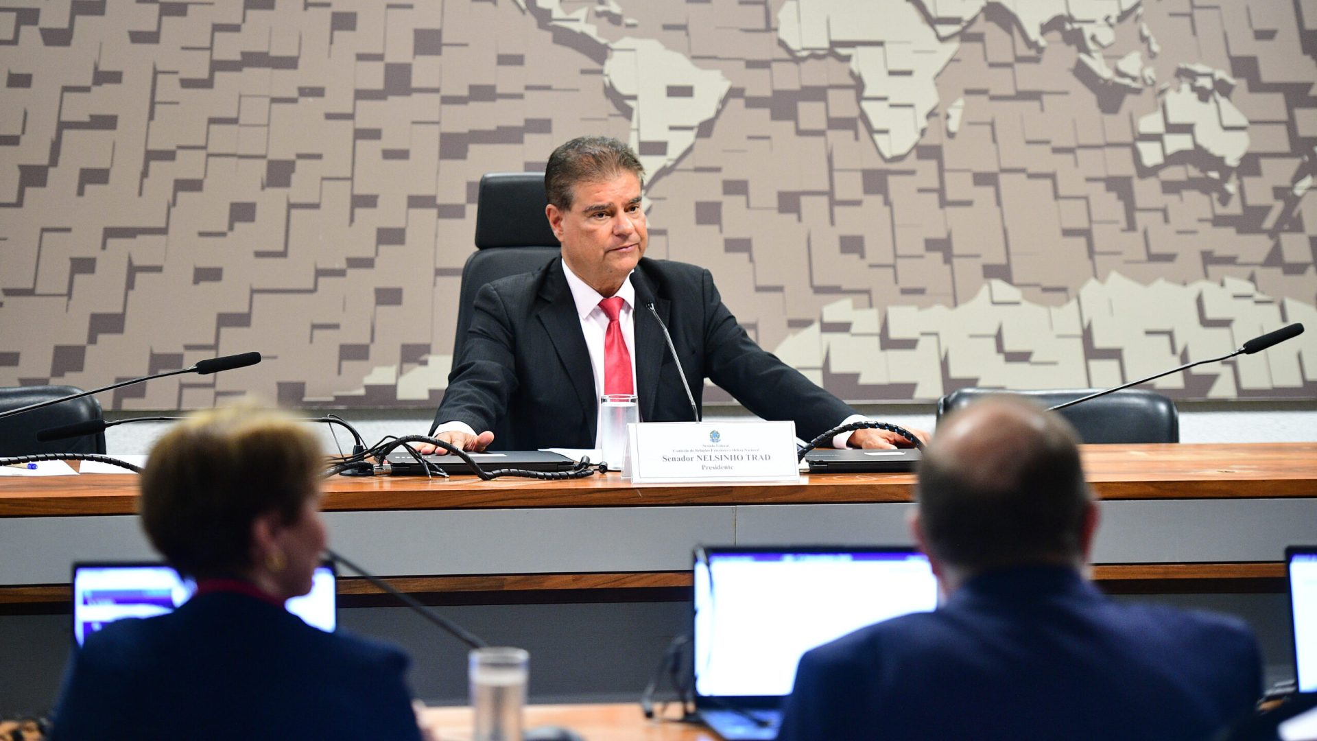 Senador Nelsinho Trad (PSD-MS) é eleito presidente da Comissão de Relações Exteriores e Defesa Nacional (CRE).