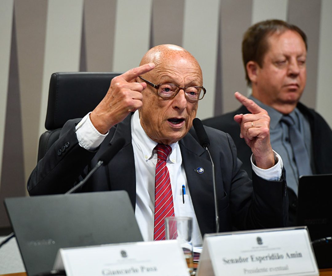 relator setorial quer recomposição de texto original da defesa — Senado Notícias