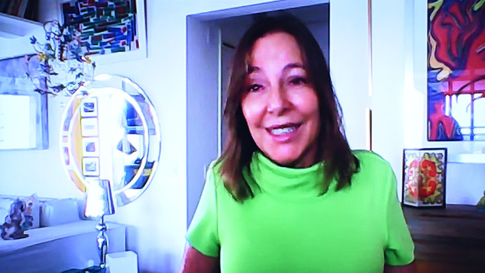 Senadora Mara Gabrilli (PSD-SP) em pronunciamento via videoconferência.
