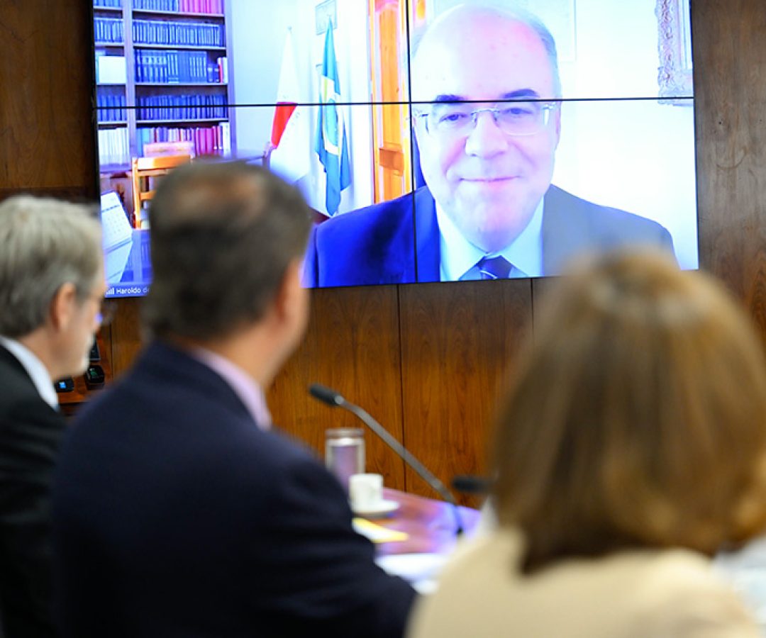 Em pronunciamento, via videoconferência, indicado para exercer o cargo de embaixador do Brasil na República da Finlândia, Haroldo de Macedo Ribeiro (MSF 61/2025).