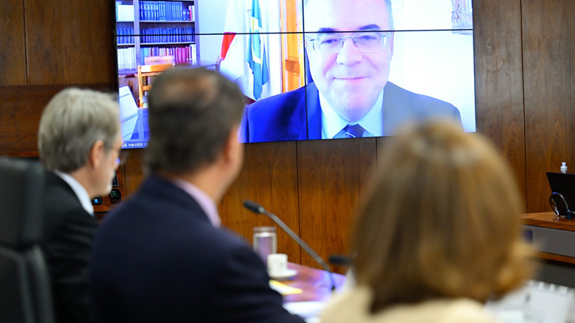 Em pronunciamento, via videoconferência, indicado para exercer o cargo de embaixador do Brasil na República da Finlândia, Haroldo de Macedo Ribeiro (MSF 61/2025).