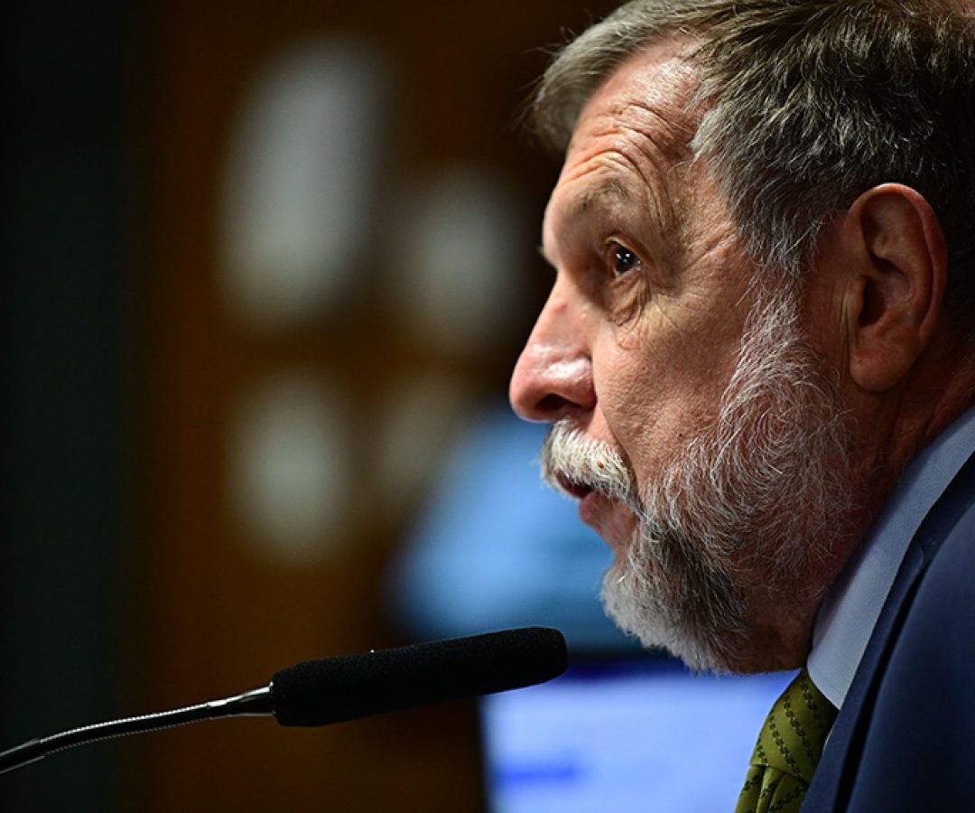 Em pronunciamento, à bancada, senador Flávio Arns (PSB-PR).