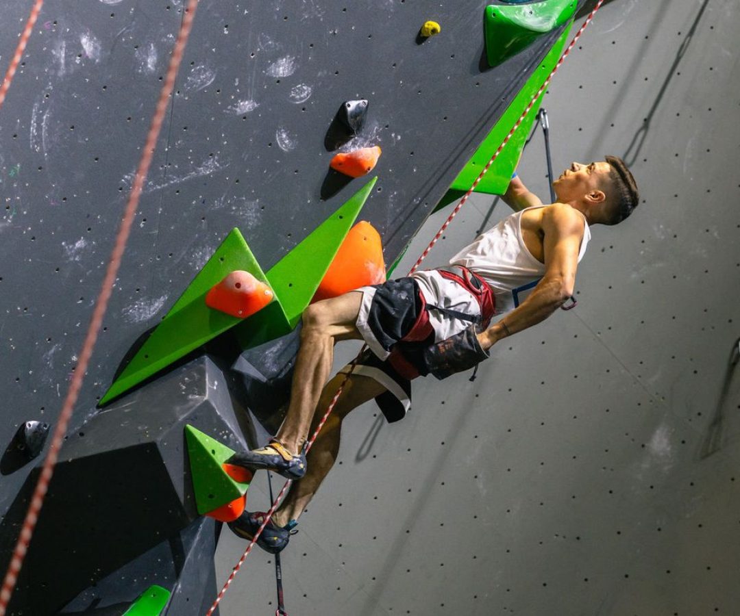 Eduardo Schaus leva bronze na Copa do Mundo de paraescalada na França