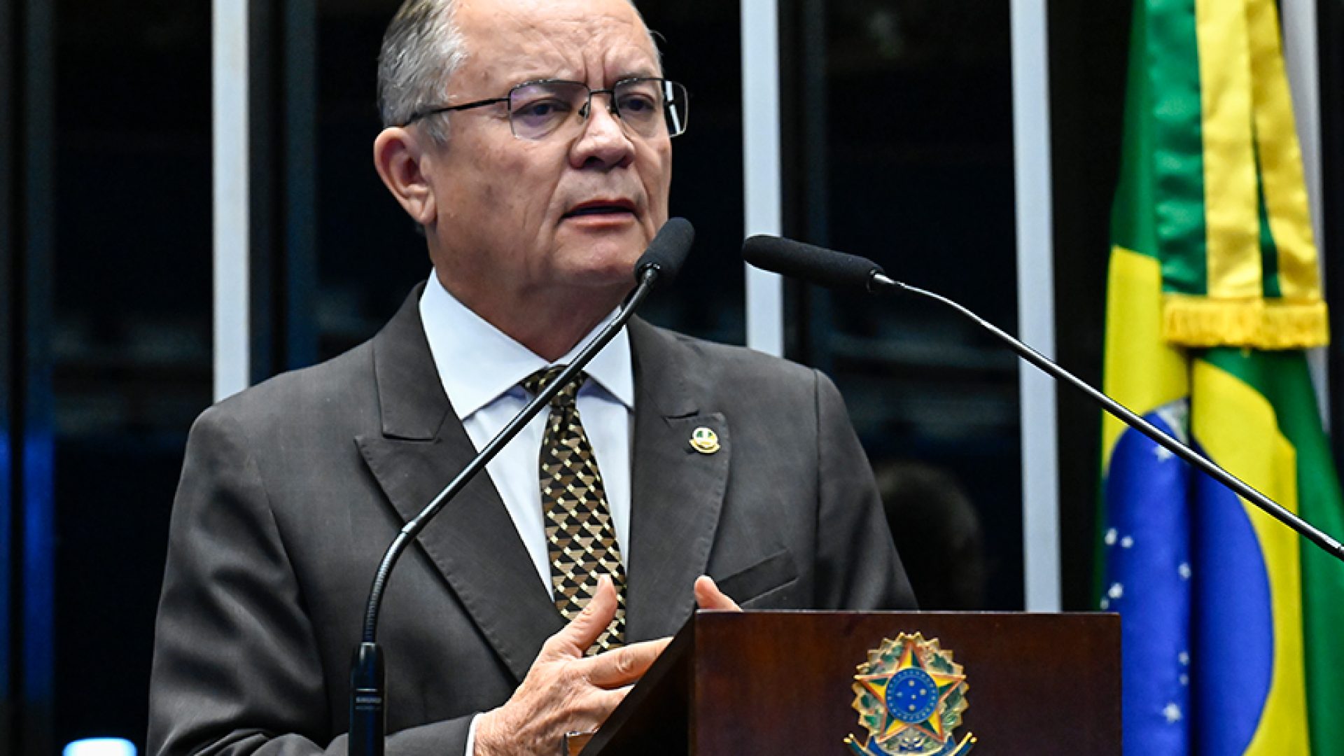 Em discurso, à tribuna, senador Zequinha Marinho (Podemos-PA).