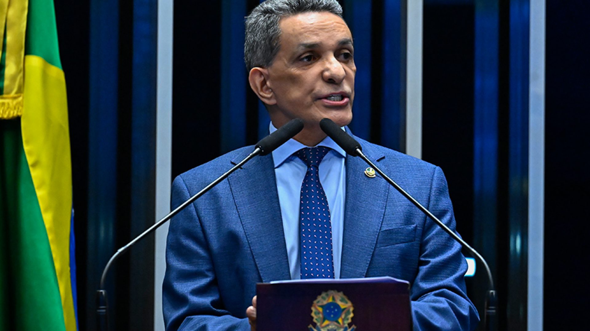 Em discurso, à tribuna, senador Mecias de Jesus (Republicanos-RR).