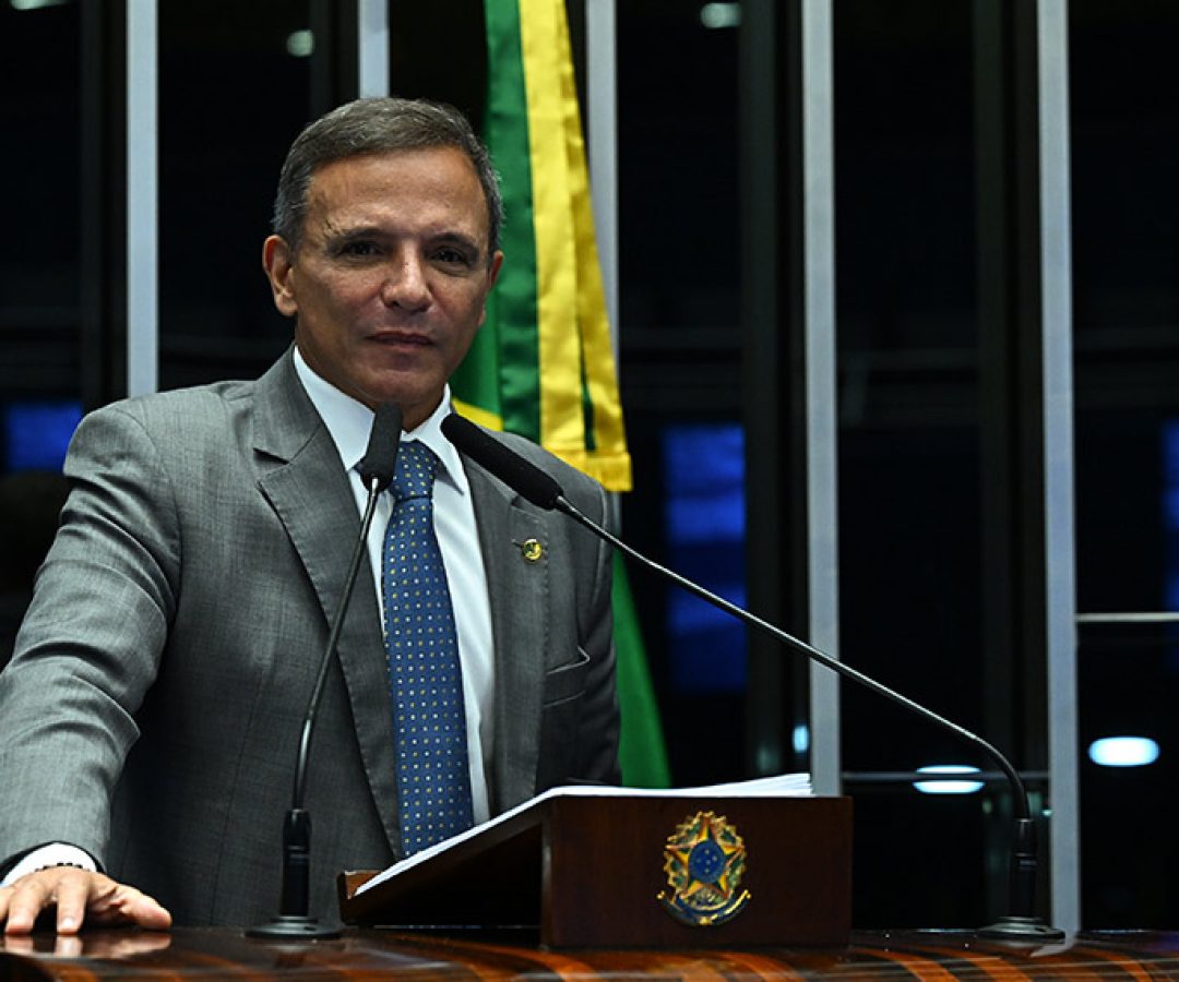 Em discurso, à tribuna, senador Marcio Bittar (PL-AC);.