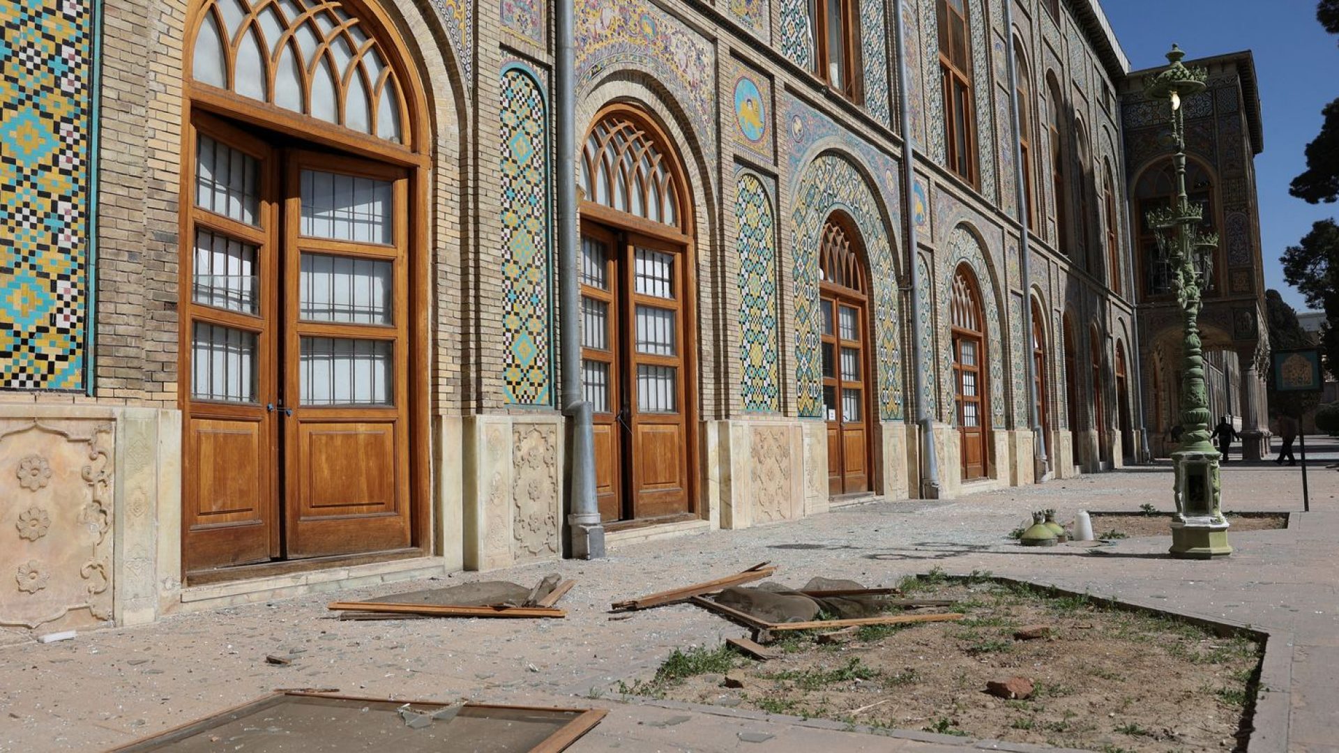 Patrimônio Unesco, Palácio de Golestan em Teerã é danificado em ataque