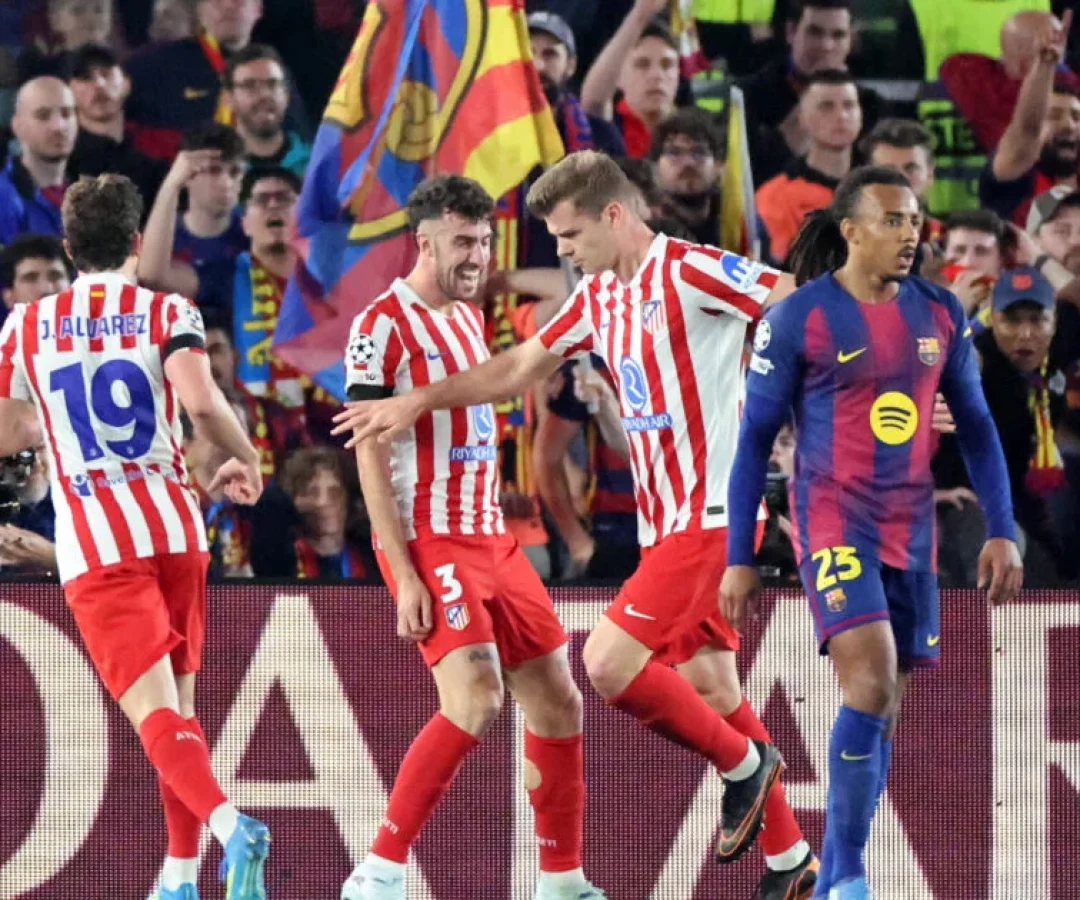 Atlético de Madrid vence Barcelona e abre grande vantagem na Champions League