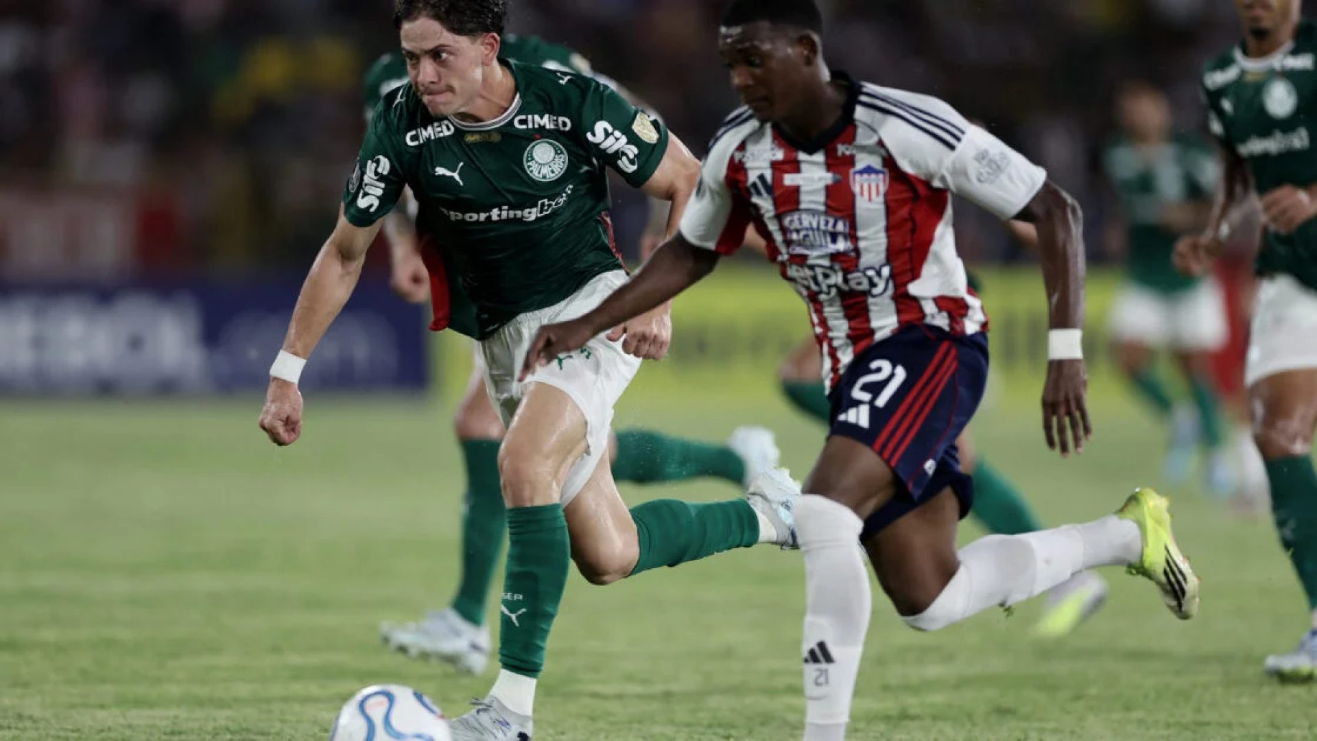 Palmeiras estreia na Libertadores com empate (1-1) contra o Junior na Colômbia