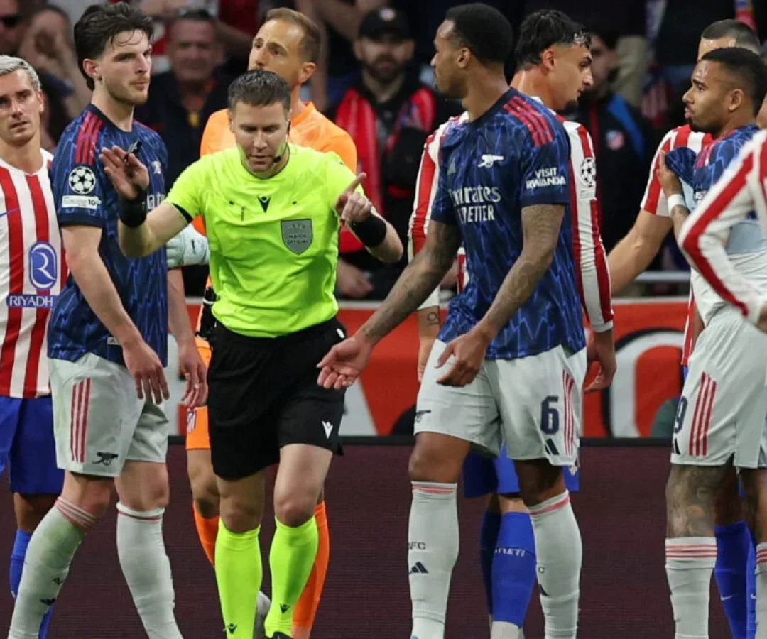 Arsenal e Atlético de Madrid empatam no primeiro duelo da semifinal na Champions