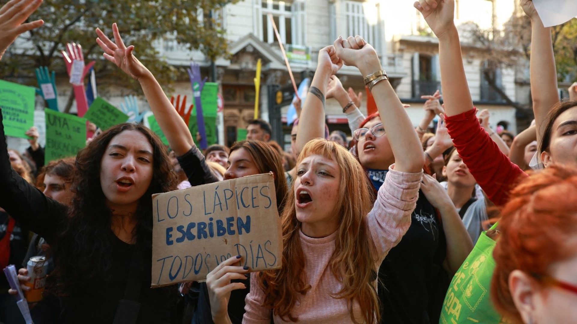 Marcha Universitária protesta contra cortes de Milei