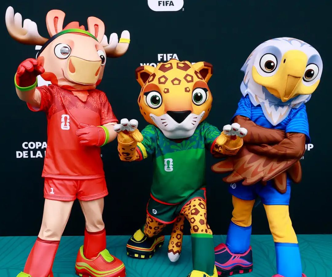 Mascotes do Mundial incluem a águia-careca, animal salvo de extinção