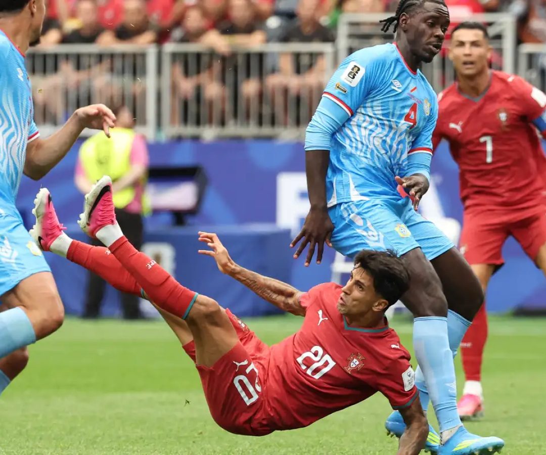 Portugal e RD Congo empatam; congoleses marcam primeiro gol em Copas