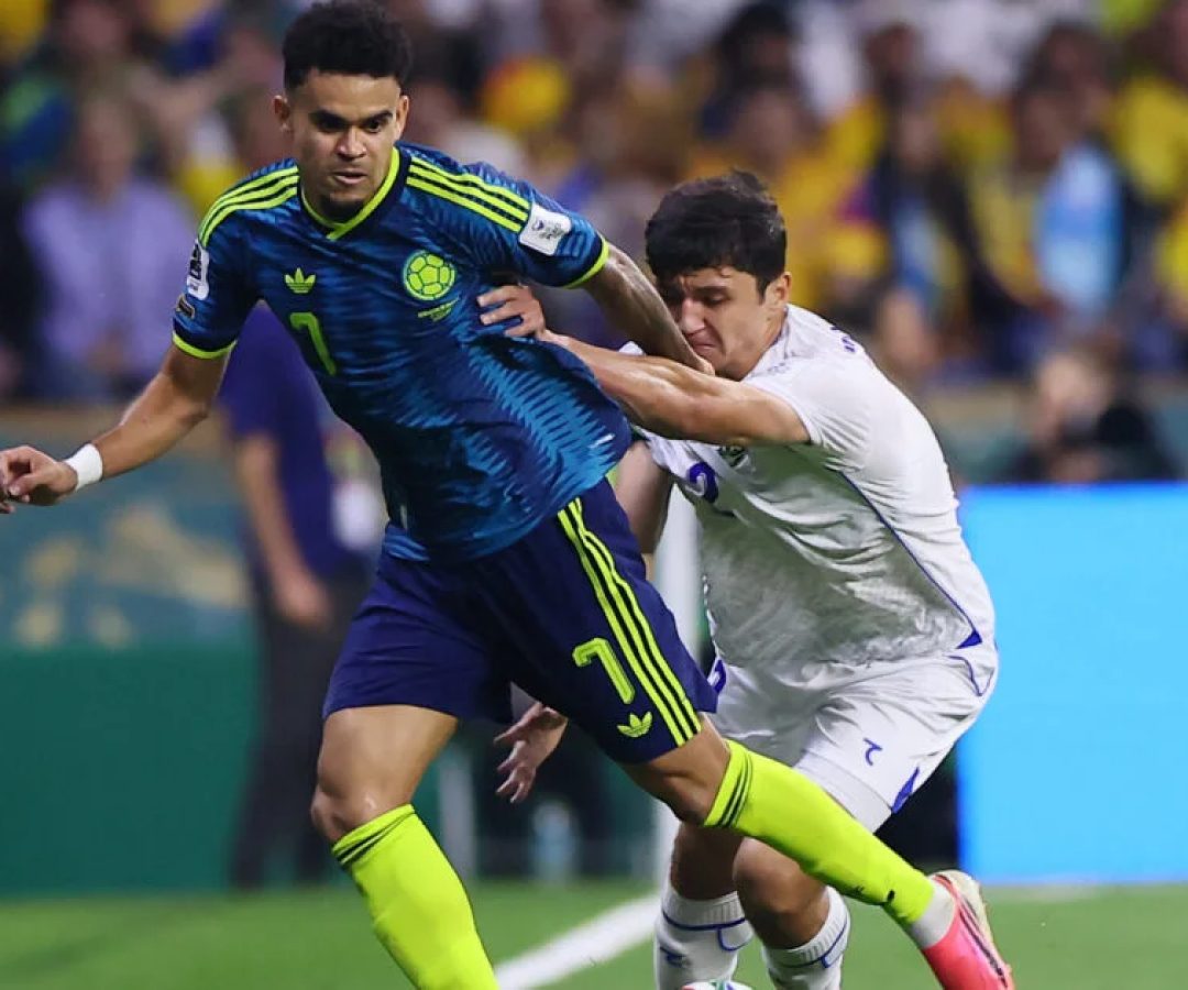 Luis Díaz brilha na estreia e garante vitória da Colômbia na Copa do Mundo