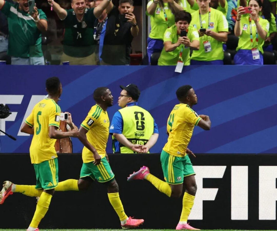 África do Sul empata com a República Tcheca na Copa do Mundo