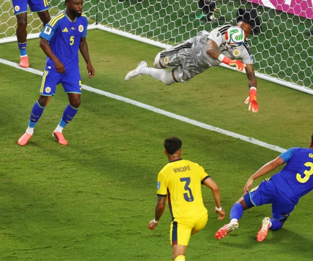 Curaçao faz história e garante 1º ponto em Copa do Mundo ao empatar com Equador