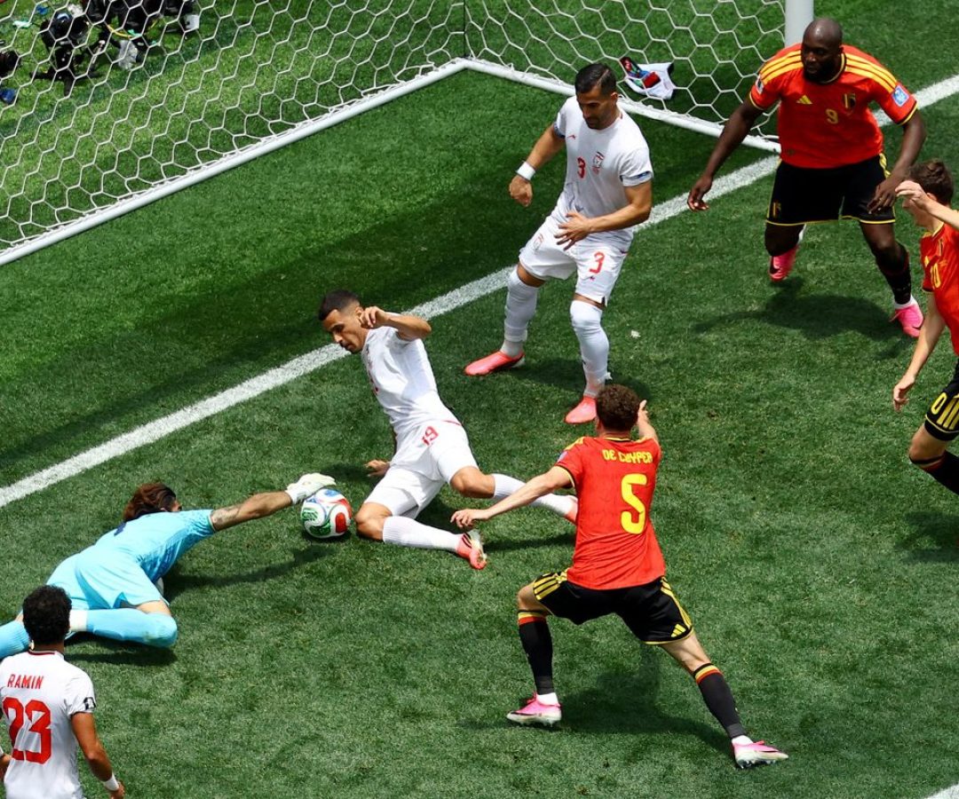 Defesa do Irã brilha e segura o 0 a 0 contra a Bélgica em Los Angeles
