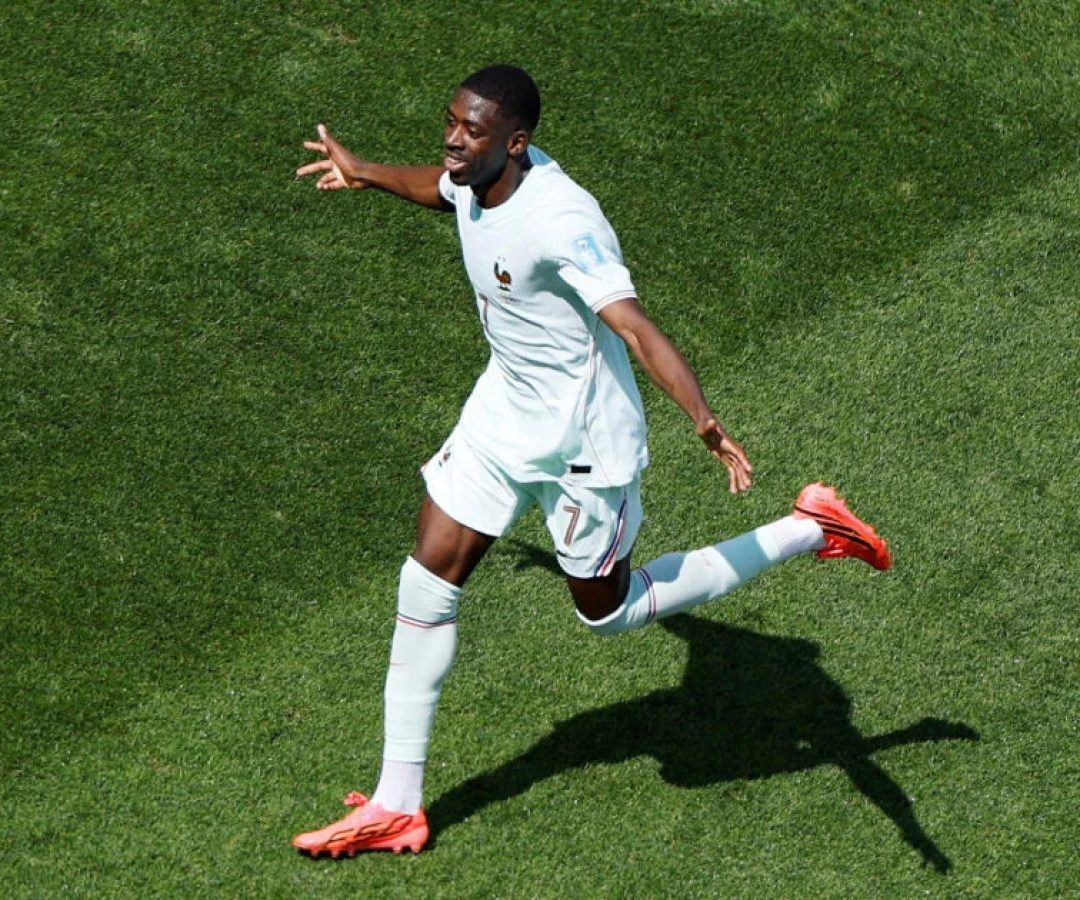 Dembélé brilha e França garante 1º lugar no grupo I da Copa do Mundo