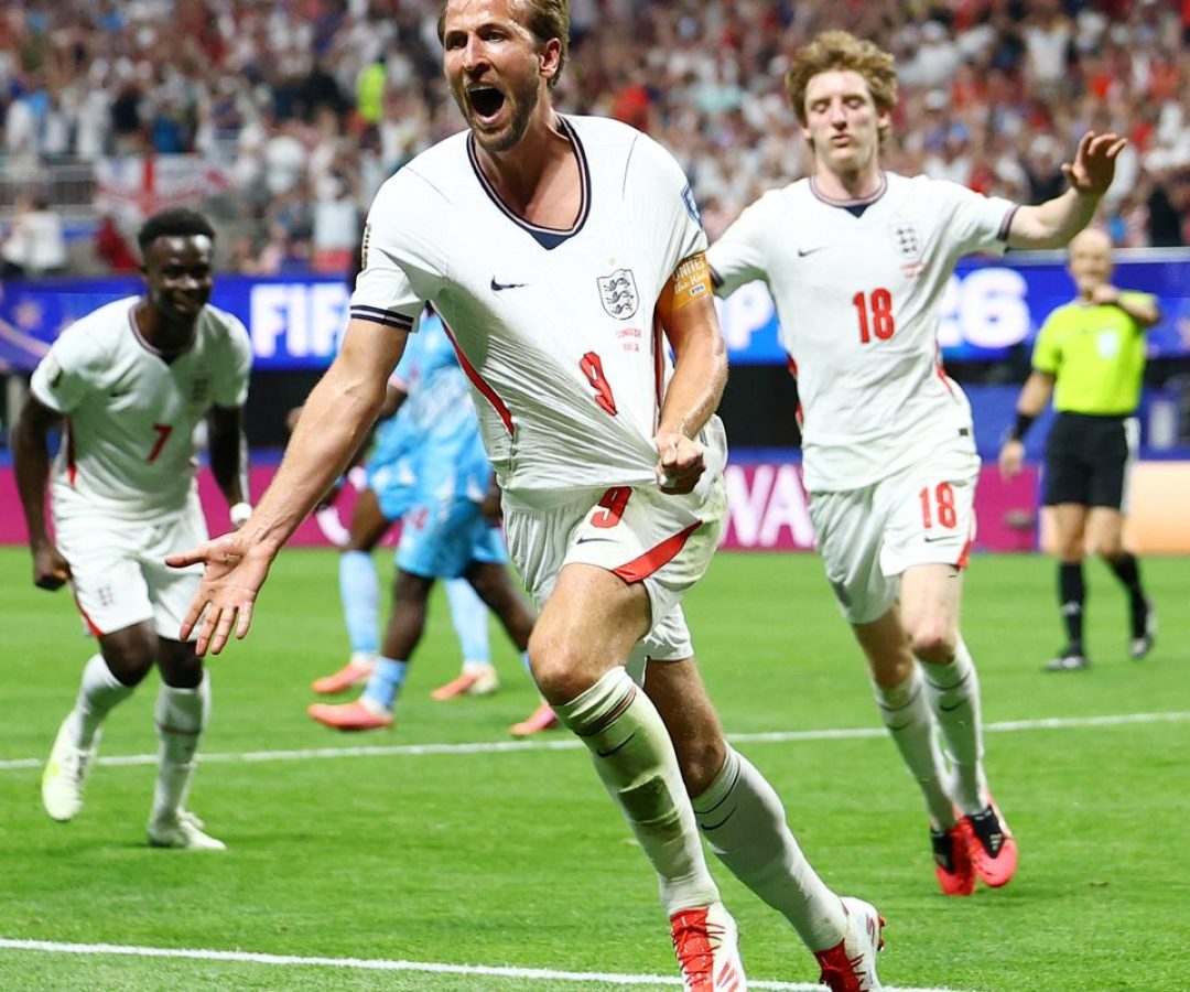 Inglaterra elimina RD Congo com dois gols de Kane e avança às oitavas