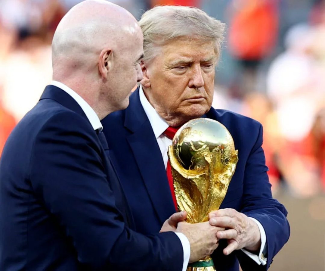 Vaias a Trump e Infantino marcam cerimônia da Copa do Mundo