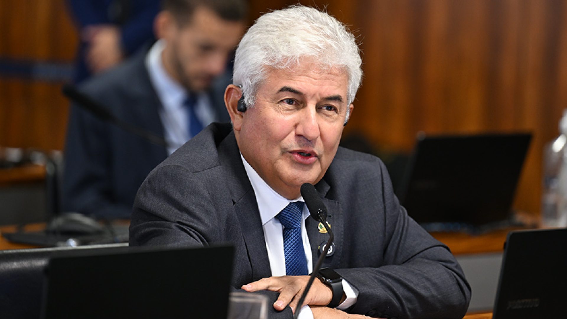 Em pronunciamento, à bancada, relator do PL 1.146/2023 e do PL 432/2025, senador Astronauta Marcos Pontes (PL-SP).