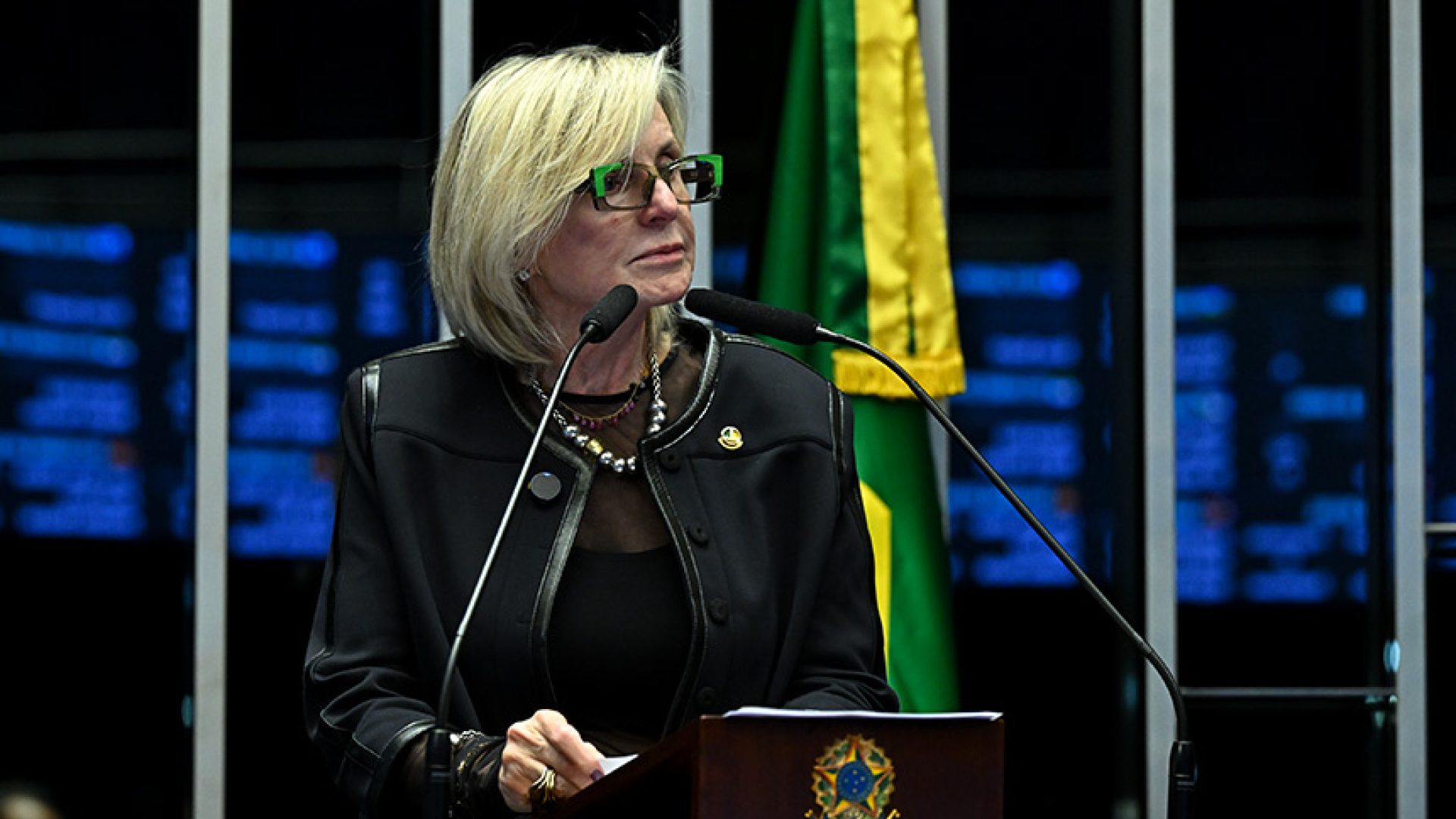 Em discurso, à tribuna, senadora Margareth Buzetti (PP-MT).