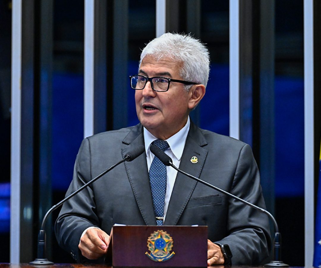Em discurso, à tribuna,  senador Astronauta Marcos Pontes (PL-SP).
