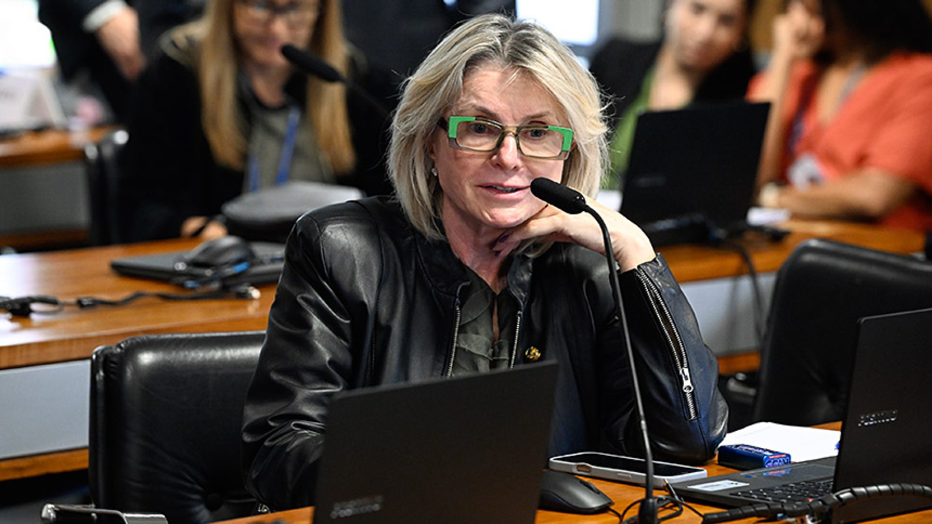 Senadora Margareth Buzetti (PP-MT) à bancada.