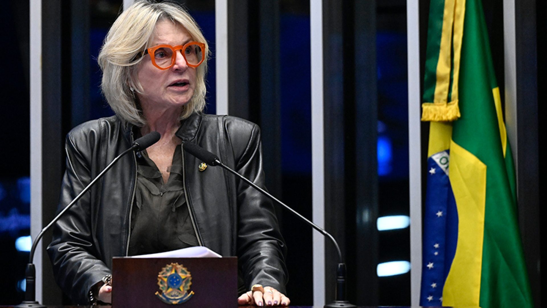 Em discurso, à tribuna, senadora Margareth Buzetti (PP-MT).