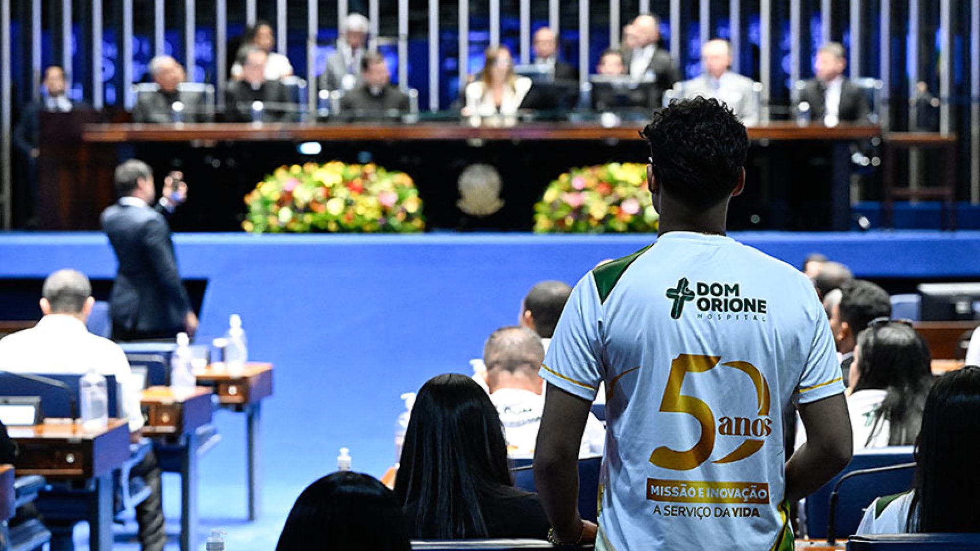 Sessão especial destaca compromisso social do Hospital Dom Orione — Senado Notícias
