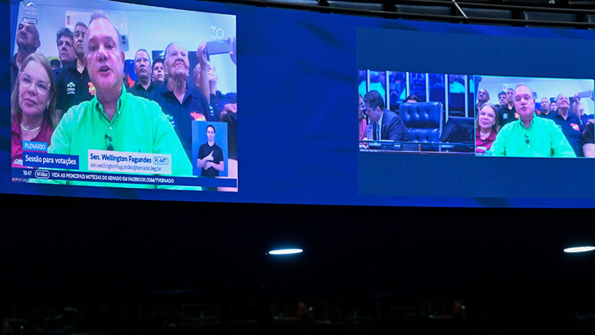 Senador Wellington Dias (PT-PI) em pronunciamento via videoconferência.