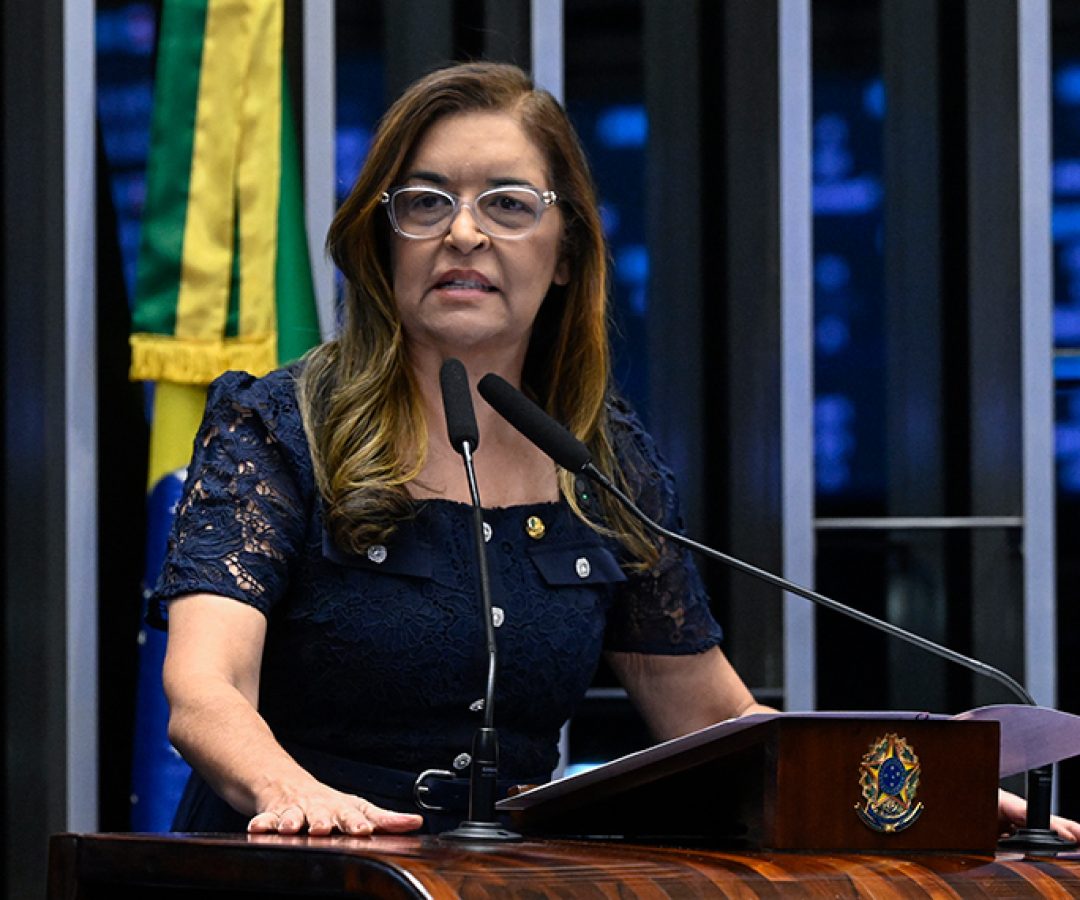 Senadora Dra. Eudócia (PSDB-AL) em discurso à tribuna.