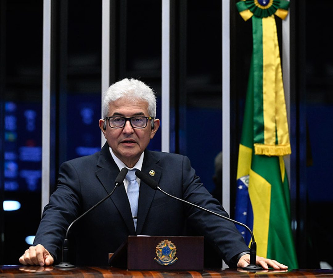 Senador Astronauta Marcos Pontes (PL-SP) em discurso à tribuna.