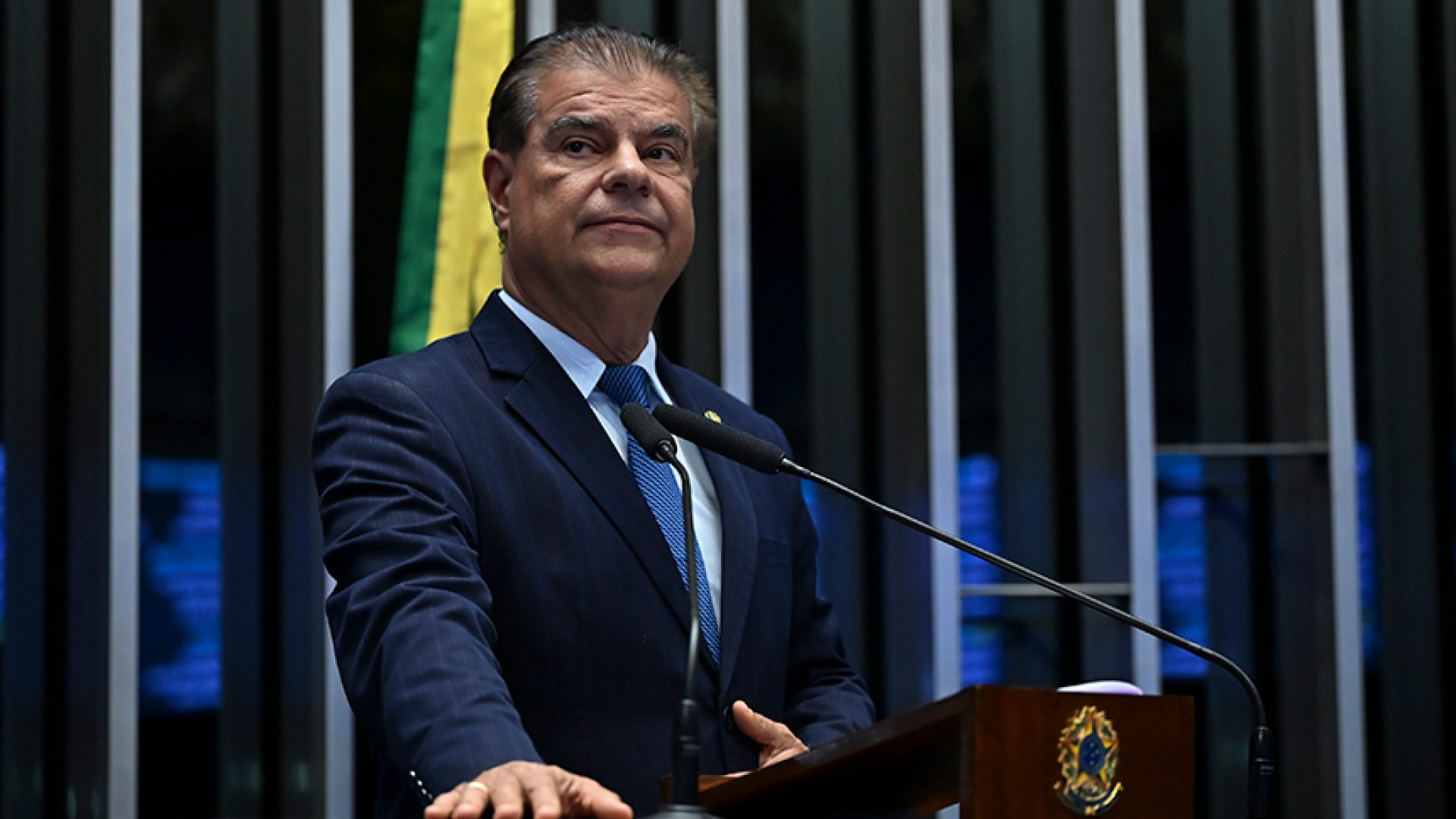 Em discurso, à tribuna, senador Nelsinho Trad (PSD-MS).