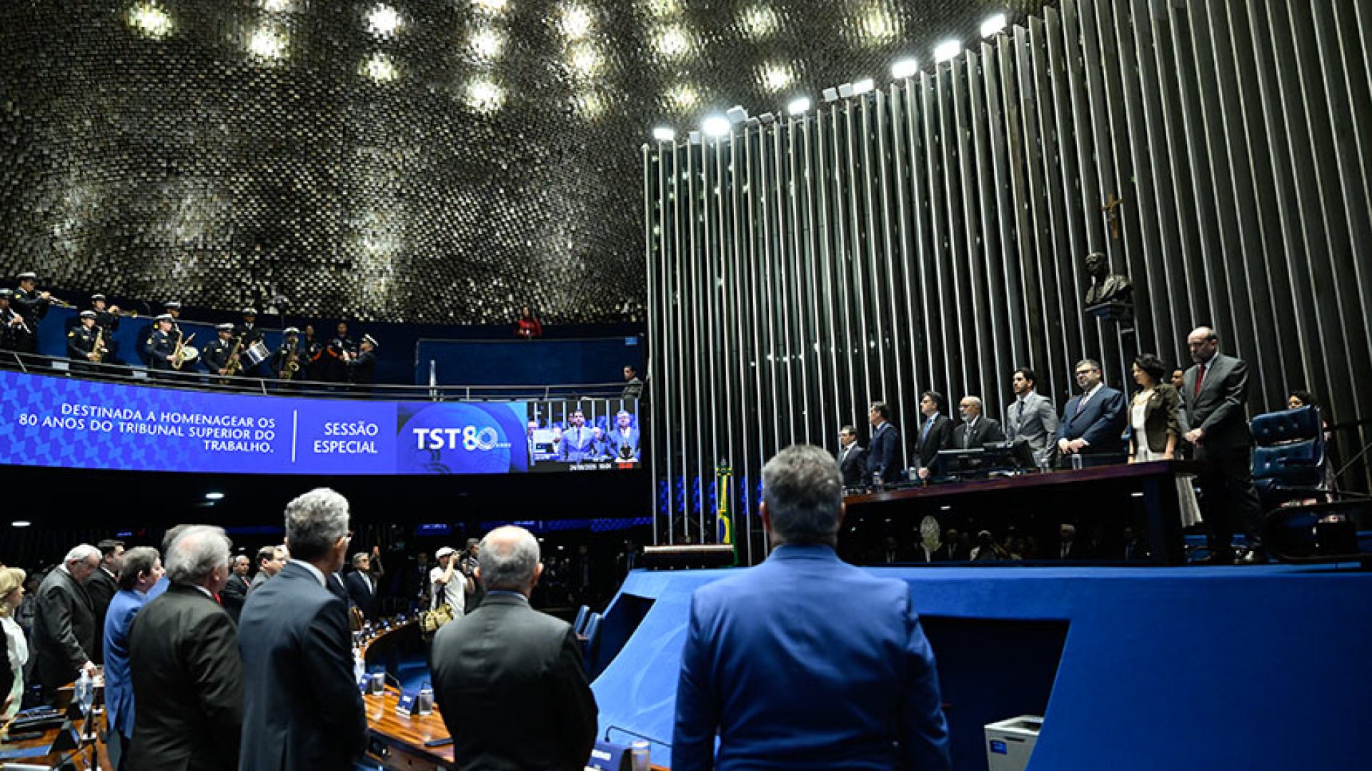 Senado homenageia 80 anos do Tribunal Superior do Trabalho — Senado Notícias