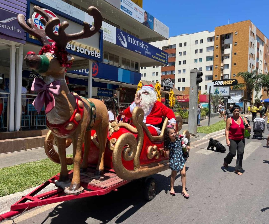 Rua de Lazer do Guará terá edição especial de Natal em 7 de dezembro