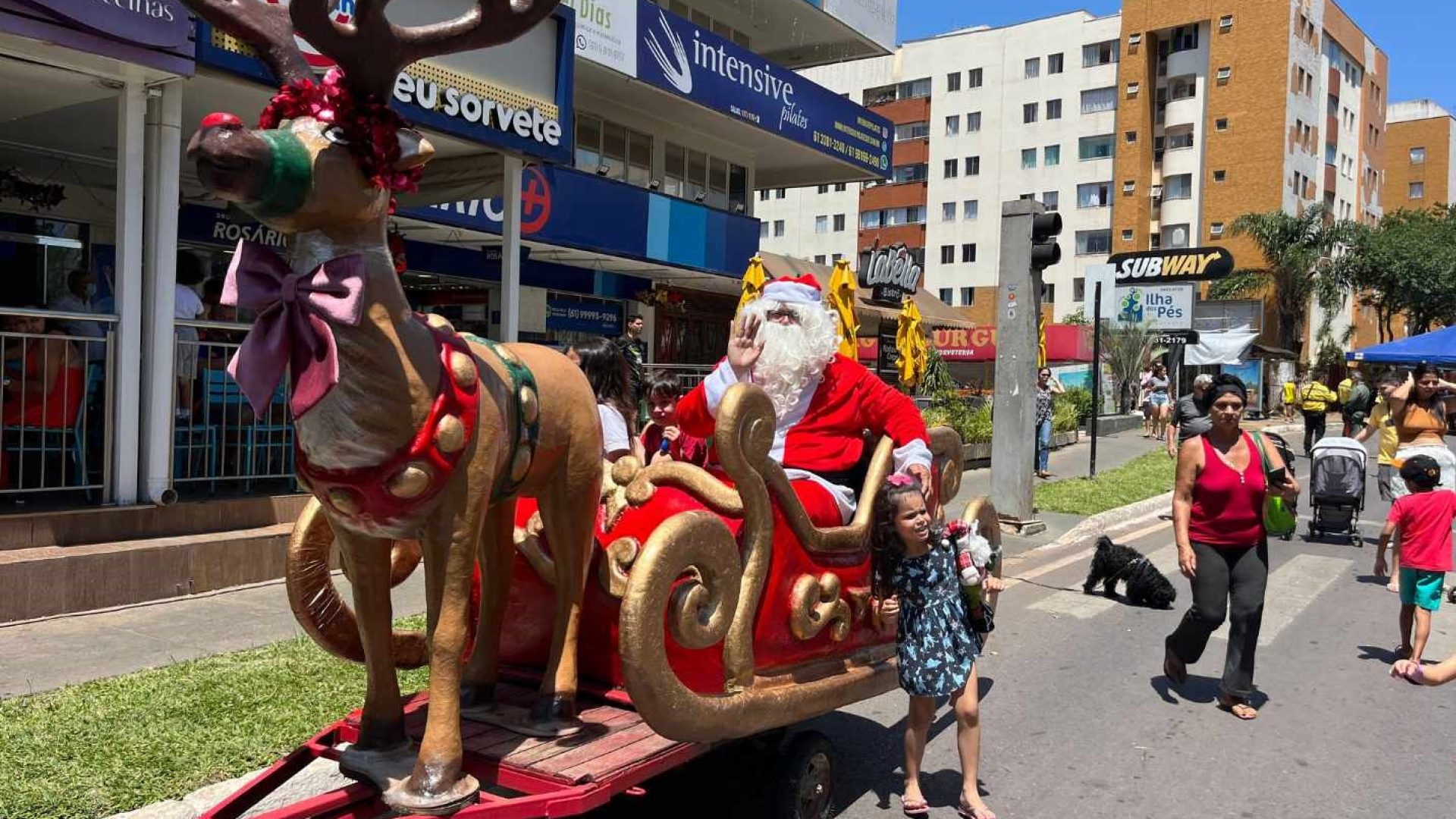 Rua de Lazer do Guará terá edição especial de Natal em 7 de dezembro