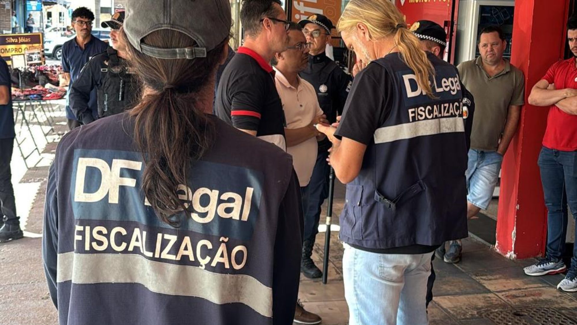 Ação conjunta reforça ordenamento e segurança na Ceilândia