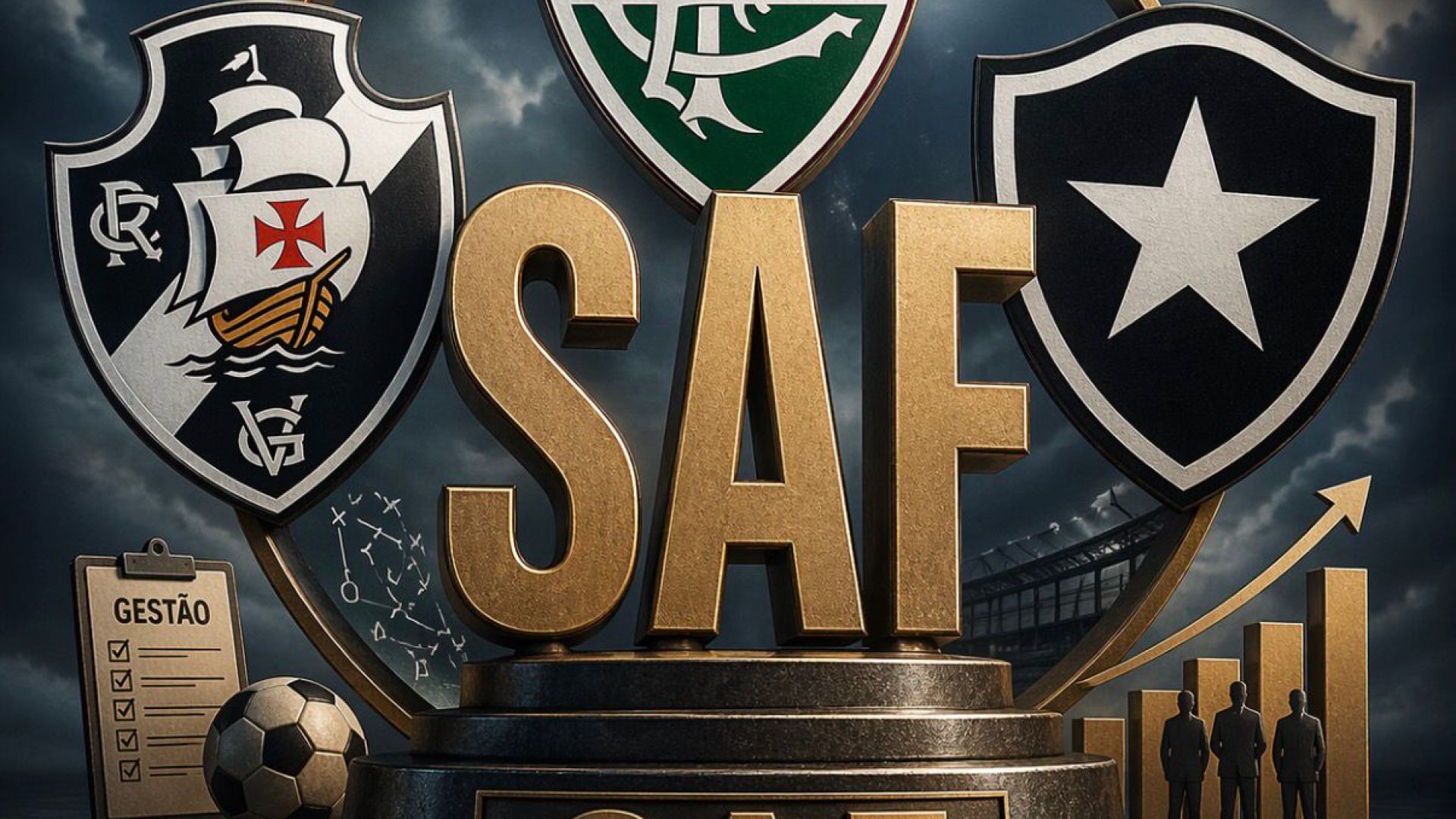 Botafogo implode, Vasco patina e Fluminense enxerga o risco real do modelo de SAF