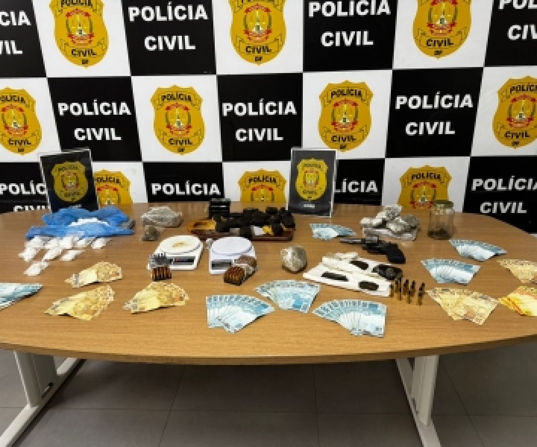 PCDF desarticula estrutura de tráfico e de lavagem de dinheiro no DF e em mais três estados