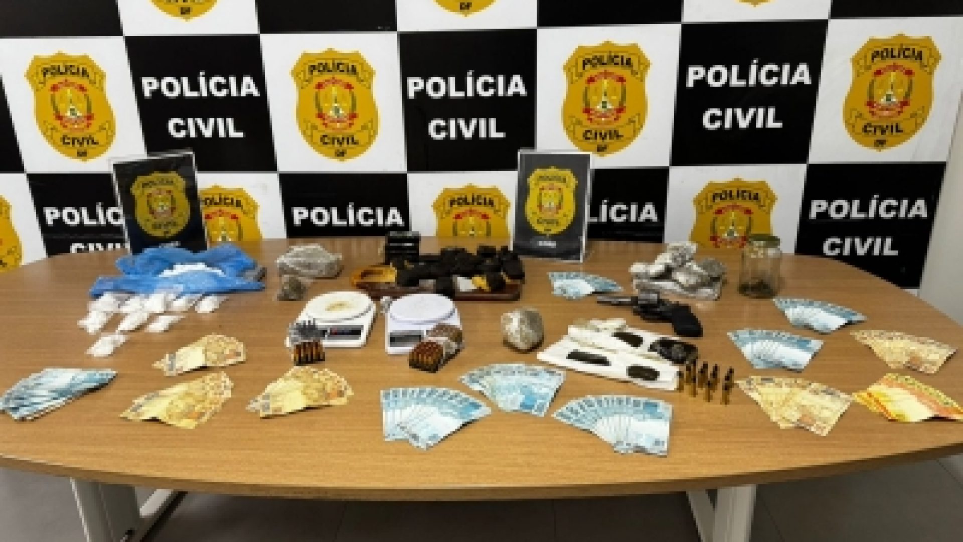 PCDF desarticula estrutura de tráfico e de lavagem de dinheiro no DF e em mais três estados